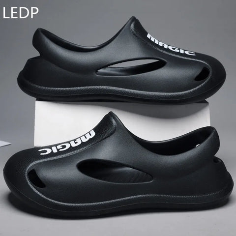 Men Round Toe Slip-on Shoes