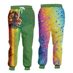 Unisex 3d Bob Marley Lion Print Shirt + Sweatpants