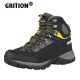 GRITION Men Waterproof Hiking Boots