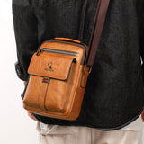 New Men Shoulder Zipper Handbags