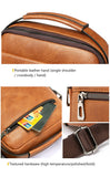 New Men Shoulder Zipper Handbags