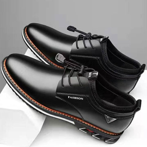 New Men Cowhide Leather Casual Shoes