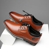 New Men Cowhide Leather Casual Shoes