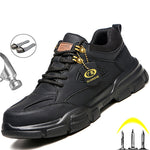 Men Indestructible Steel Toe Work Safety Boots and Shoes