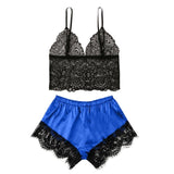 New Women Underwear Lace Satin Sleeveless Cami Sleepwear