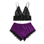 New Women Underwear Lace Satin Sleeveless Cami Sleepwear