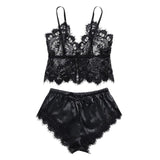 New Women Underwear Lace Satin Sleeveless Cami Sleepwear