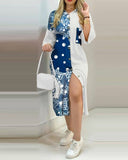 Women Casual Shirt Dress