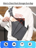 Men's Multifuncional Waterproof Antitheft Crossbody Sling Bag