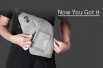 Men's Multifuncional Waterproof Antitheft Crossbody Sling Bag