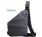 Men's Multifuncional Waterproof Antitheft Crossbody Sling Bag