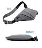 Men's Multifuncional Waterproof Antitheft Crossbody Sling Bag