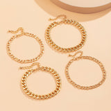 Bohemia 4PCS/Set Anklets for Women