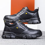 Men Indestructible Steel Toe Work Safety Boots and Shoes