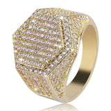 13 Styles Fashion Crystal Zircon Ring for Men