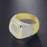 13 Styles Fashion Crystal Zircon Ring for Men