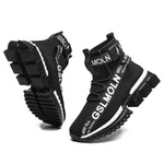 Men Lightweight Platform High Top Sneakers