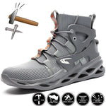 Men Steel Toe Shoes