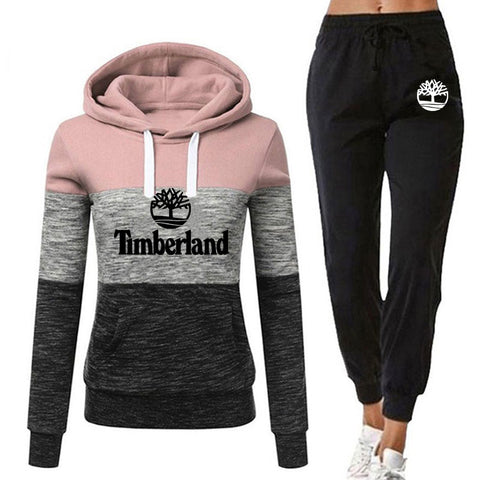 Long Sleeve Pullover Hoodie and Sweatpants Two-Piece Suit