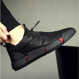 New Men Cowhide Leather Casual Shoes