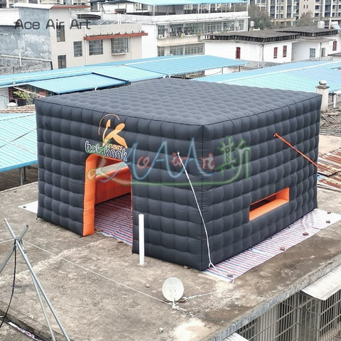 Customized Inflatable Cube Shelter With Air Blower