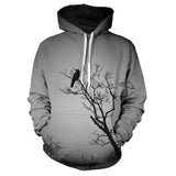 Natural Scenery Pattern Men And Women Hoodie