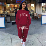 Women Two Piece Tracksuit