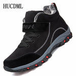 Men Cow Suede High Top Shoes