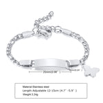 Custom Personalized Name Baby ID Bracelet